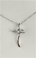 Halskette PG Gioielli Dame in Gold Diamante 0.02 Ct CRD164BIC - CRD164BIC